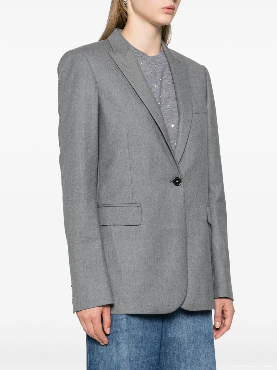 Affordable wool Women Stella blazer single-breasted McCartney 0731